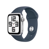 Apple Watch SE GPS • Caixa prateada de alumínio – 40 mm