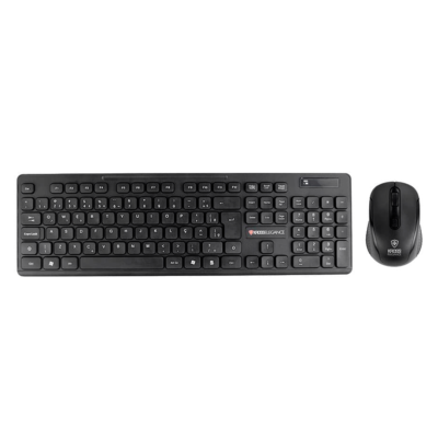 Combo Kross Teclado e Mouse USB, Sem Fio, Elegance - KE-KM558V1 Preto